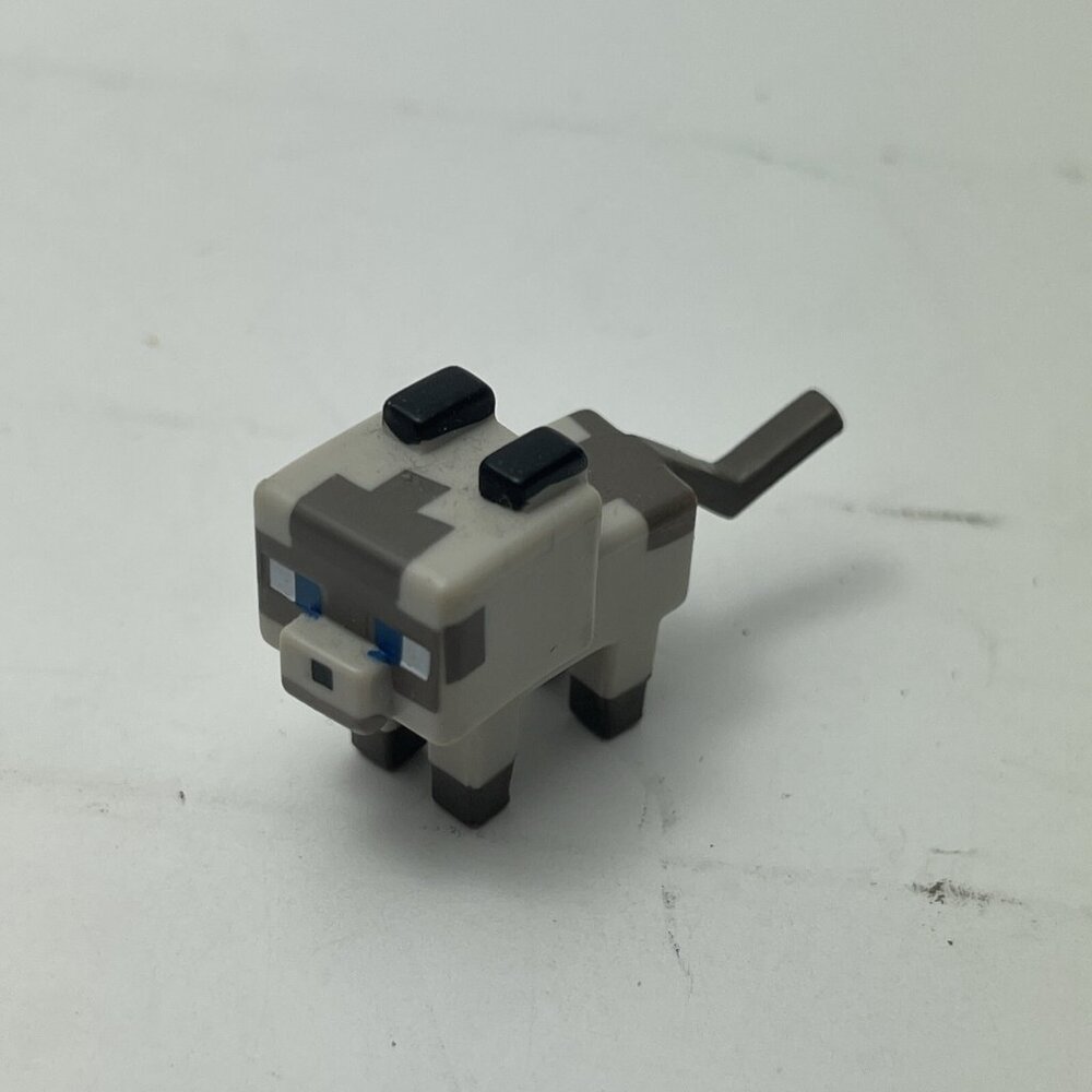 Pixelated Cow Action Figure
